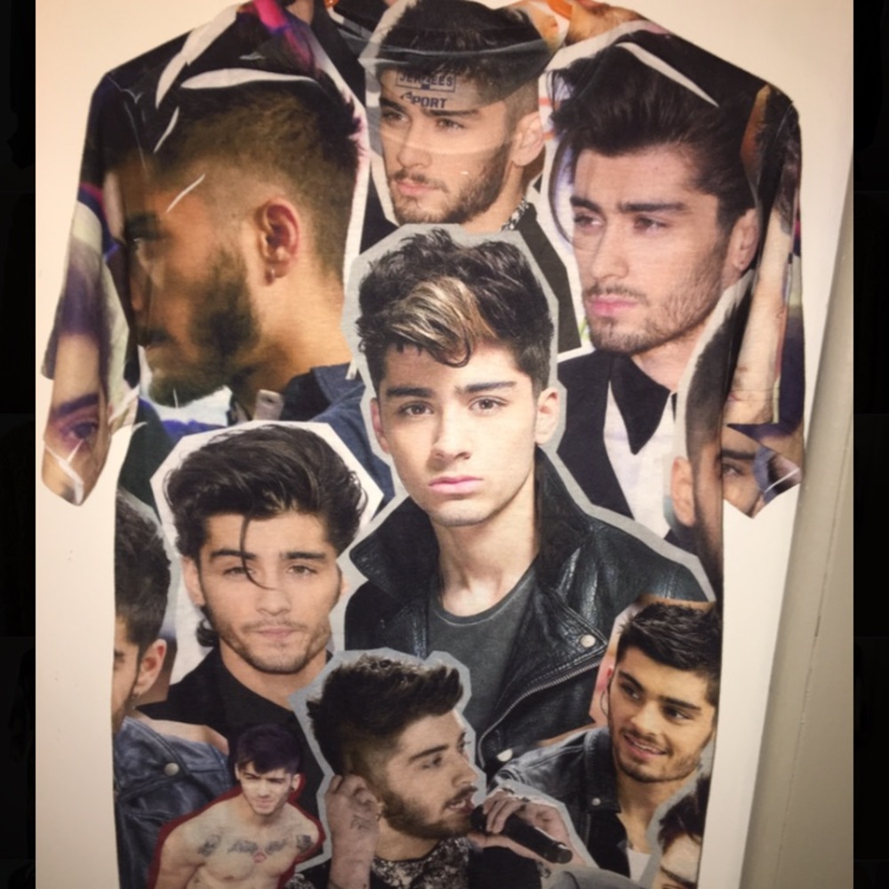 Zayn Malik print tee